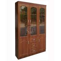 Bookcase, design wooden rack, wooden storage cabinet furniture