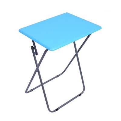 Blue Popular Foldable Table Portable MDF Small Folding Desk