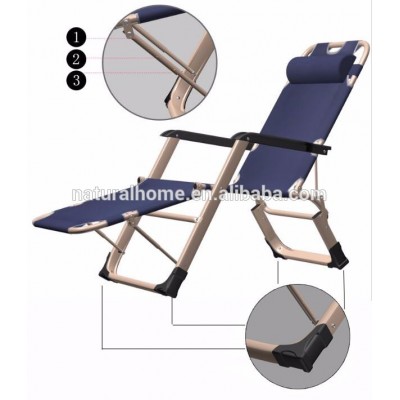 High Quality Folding Beach Bed OX-fabric Sun Loungers Foldable Bed Chair